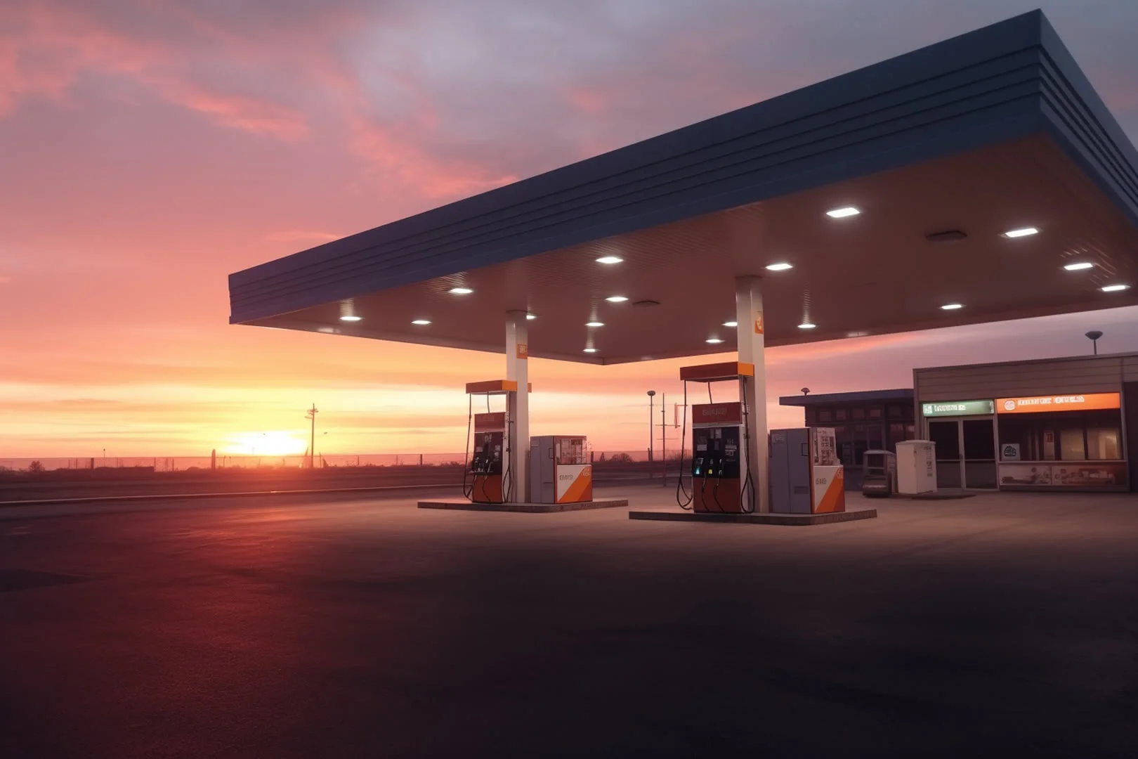 تصميم محطات الوقود الذكية